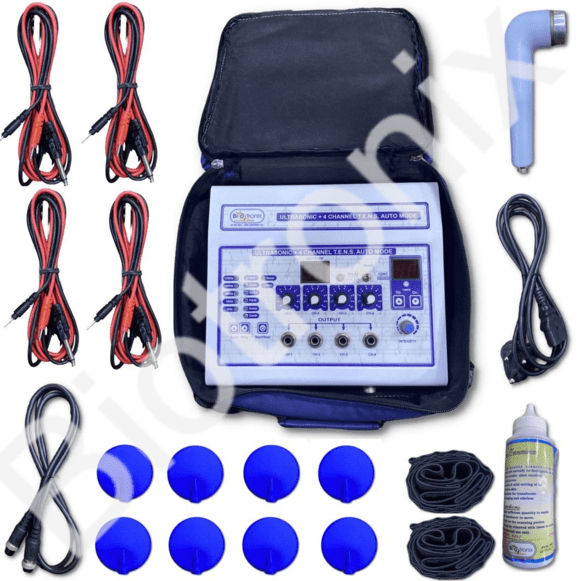 combo therapy machine UST and TENS for pain relief