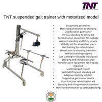 TNT Suspended Gait Trainer System Single Motor Remote Controlled Motorized Electrical