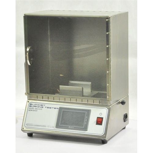 Blanket Flammability Testing Machine - Color: White