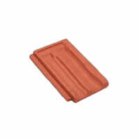 Mini Roofing Traditional Tiles - 8 X 5 Inches | Acid-resistant, Polished Gloss Finish, Vitrified Moisture Resistance, Modern Designer Aesthetic