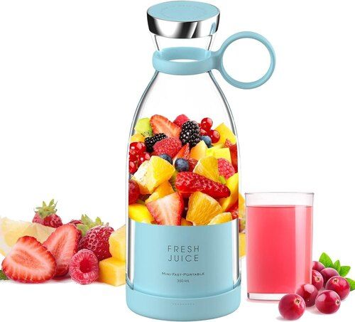 PORTABLE USB ELECTRIC BOTTLE SHAPE JUICER MIXER BOTTLE (420ML)