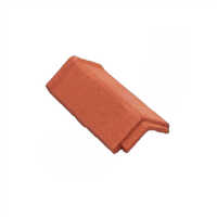 8x4inch V Plain Roofing Ridge Tiles