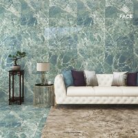 Porcelain Floor Tiles Crayon Mint - Color: Greens