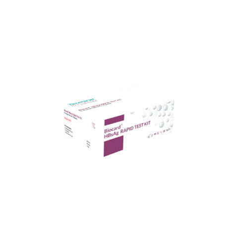 Biocard Hbsag Rapid Test Kit - Use: Hospital