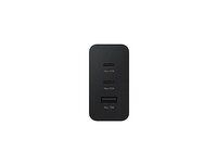 65WAtt PD Power Adapter Trio USB-C 2 Port, USB-A Port Super Fast Charger