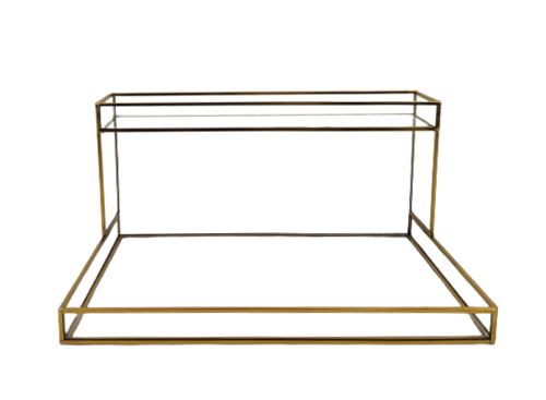 Decorative Tableware Mirror Tray - Color: Different Colors Available