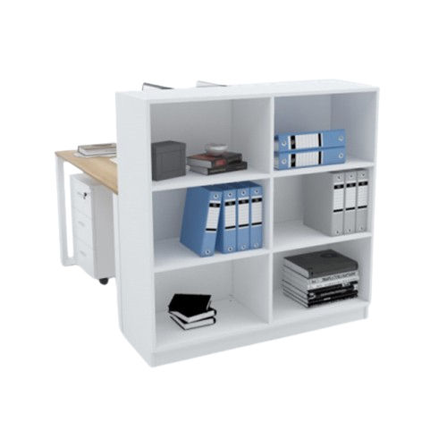 Open Shelves Side Cabinet - Application: Office