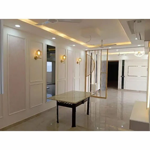 Golden Mild Steel Metal Partition in Gold and Rose Gold Finish