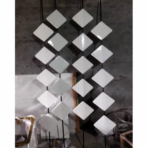 SS Brown Living Room Wall Partition