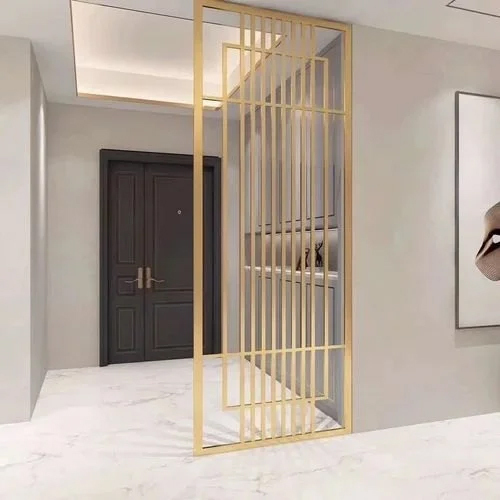 Golden Pvd Stainless Steel Partition