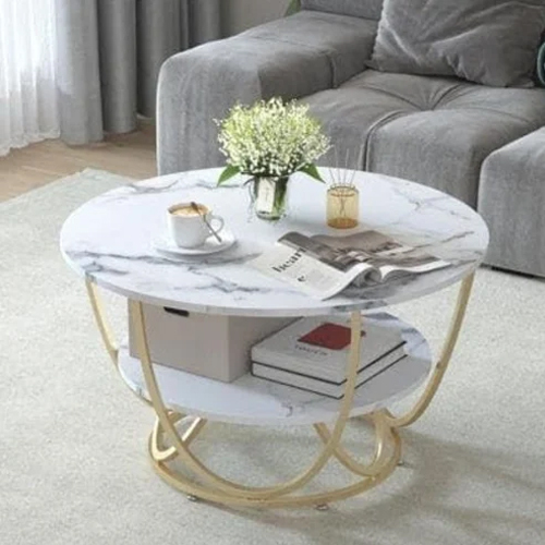 Marble Round Coffee Table