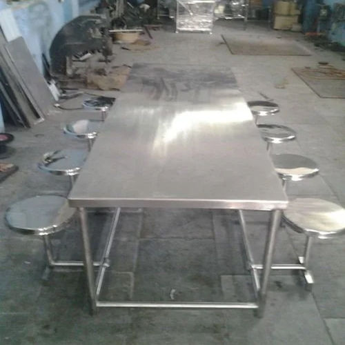 Stainless Steel Canteen Table