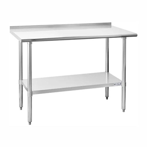 Polished Rectangular Stainless Steel Tables