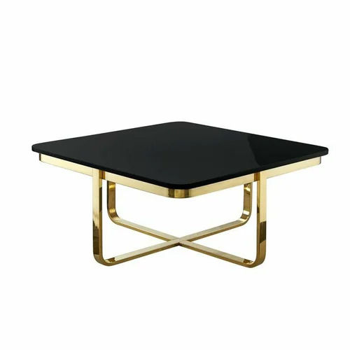 Stainless Steel Square Designer Center Table - Application: Home