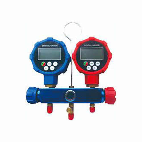 Pressure Gauge - Color: Red & Blue