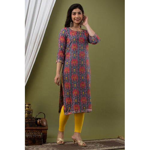 Pink Cotton Kurti - Feature: Quick Dry