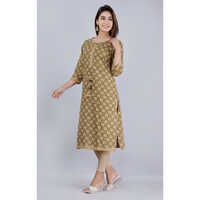 Cotton Block Print Kurti