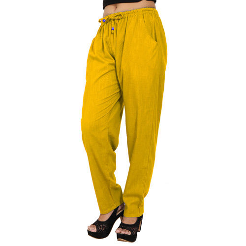 Mustered Cotton Trouser