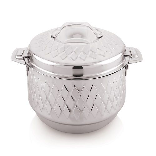 STAINLESS STEEL HAMMERED HOT POT