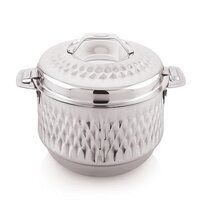 STAINLESS STEEL HAMMERED HOT POT