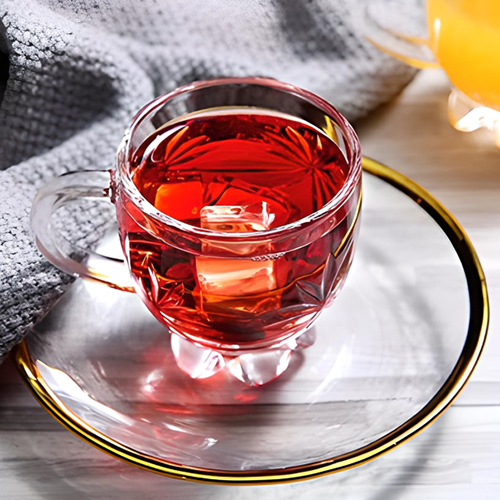 155 ML Crown Design Cup Glass