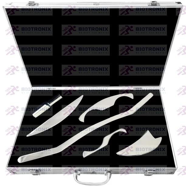 IASTM Tools 5 pc 304 Grade Stainless Steel