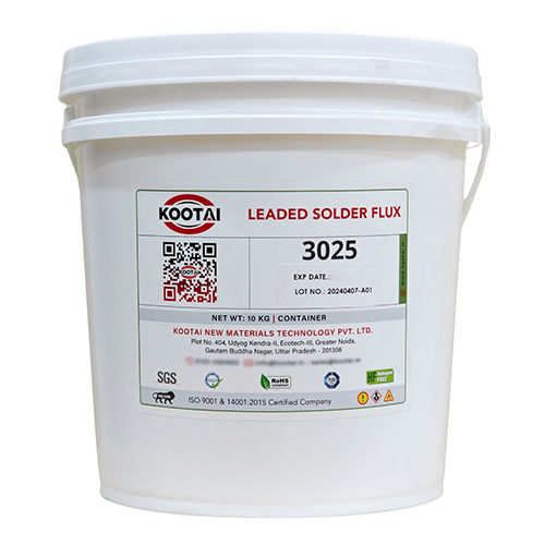 3025 Leaded Solder Flux - Color: Colourless