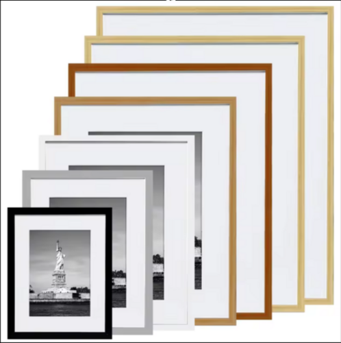High quality Wooden Picture Frames For Home Decor Colorful Photo Frames