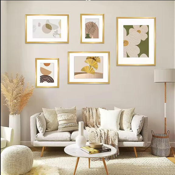 High quality Wooden Picture Frames For Home Decor Colorful Photo Frames