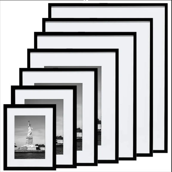 High quality Wooden Picture Frames For Home Decor Colorful Photo Frames