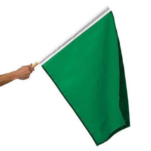 Green Flag For Car Racing