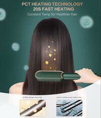 HAIR STRAIGHTNER COMB BRUSH (45W)