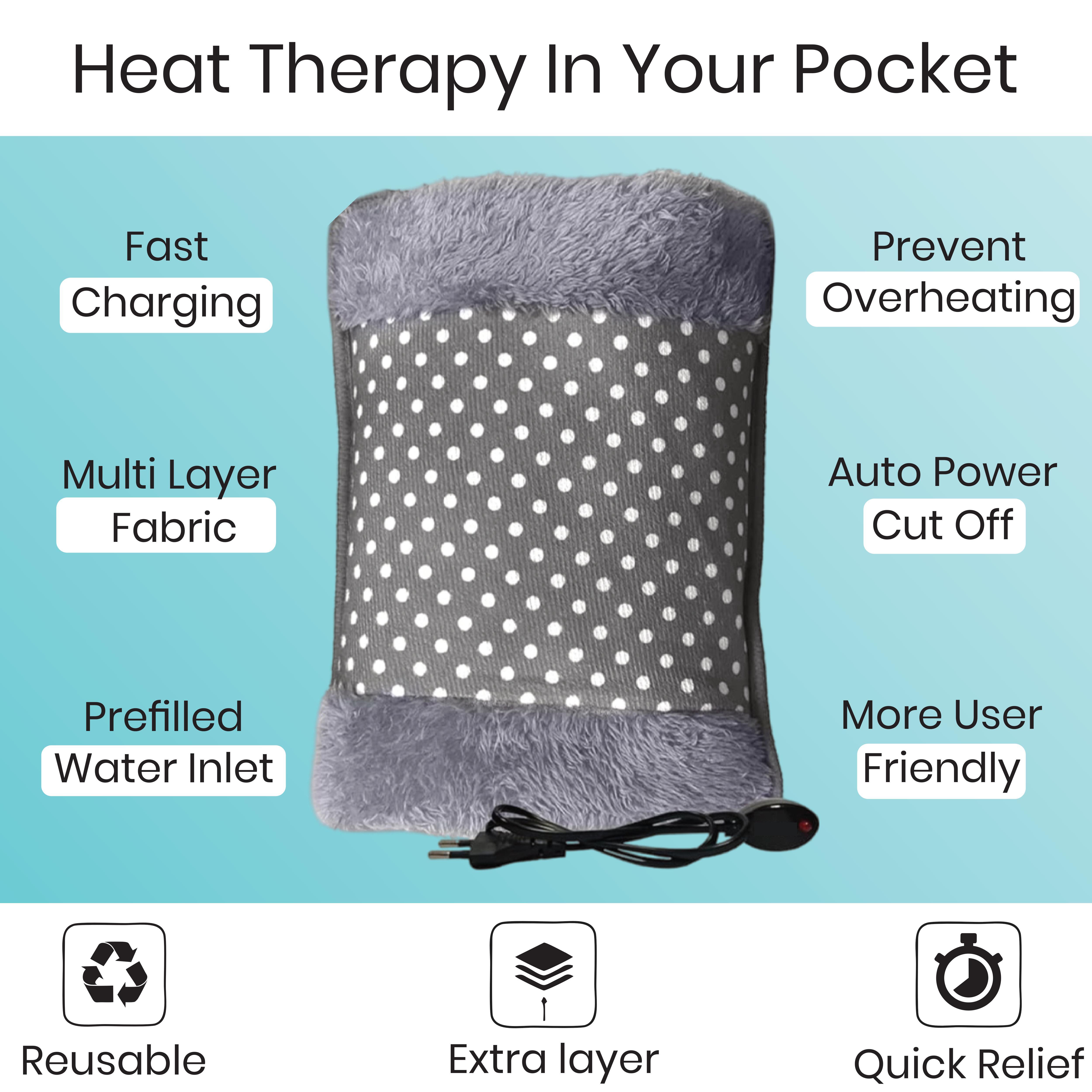 Pocket  Velvet Hot Bag for Pain relief