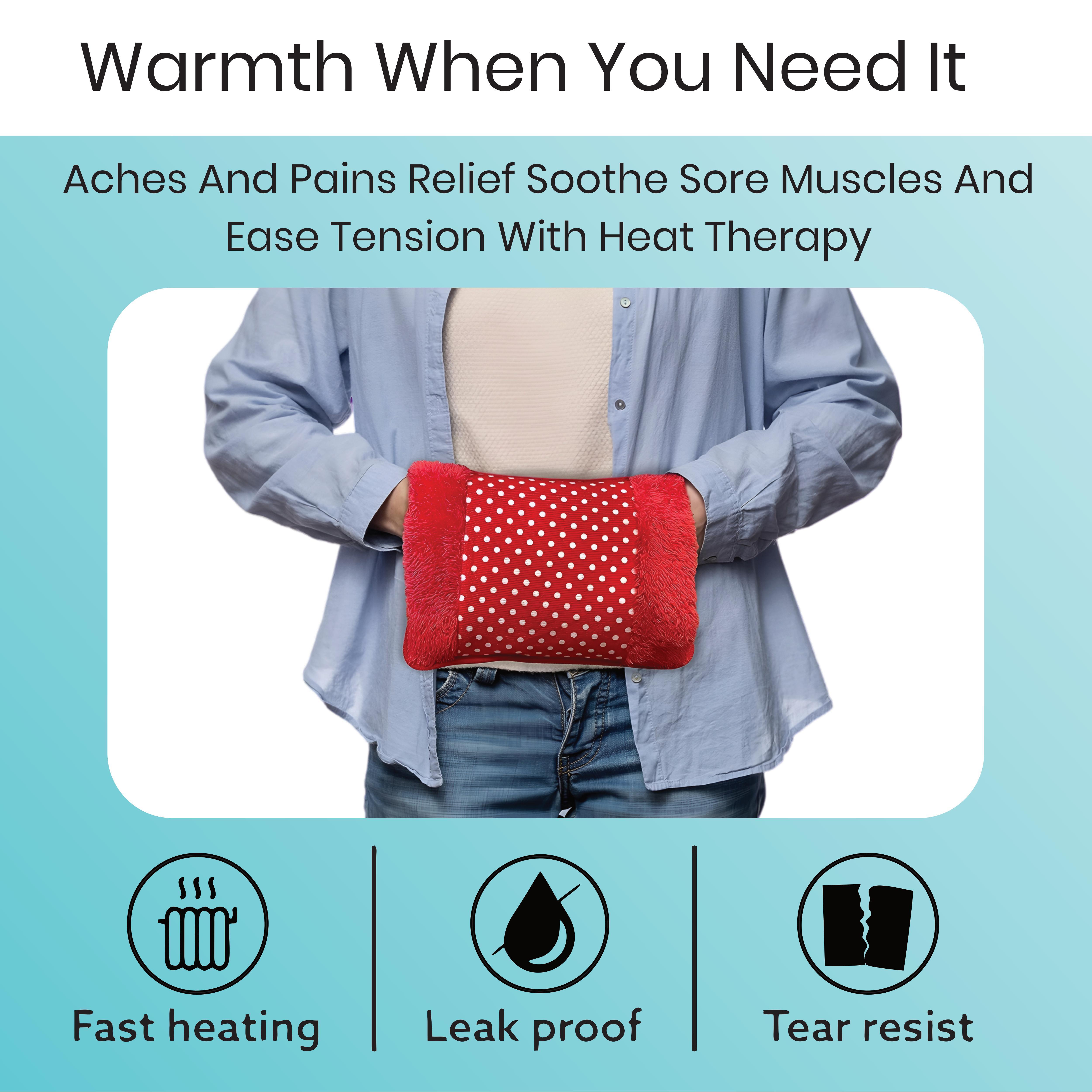 Pocket  Velvet Hot Bag for Pain relief