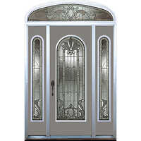 Entry Door Glass Design