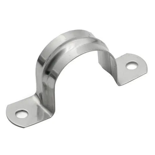 Ss Saddle Clamp - Color: Silver