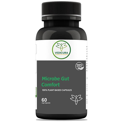 Microbe Gut Comfort Digestive Support Supplement Capsules - Product Type: Ayurvedic Medicine