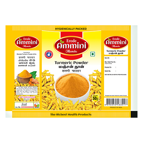 Turmeric Powder Packaging Pouch