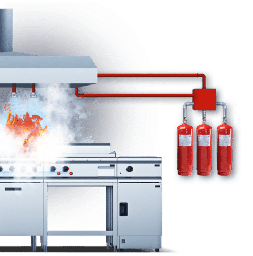 Wet Chemical Kitchen Fire Suppression System