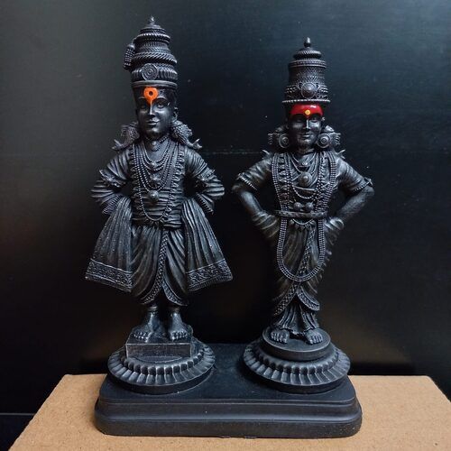 Marble Vitthal Rukmani Statues