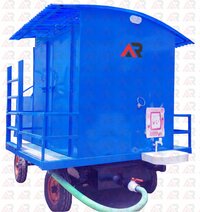 FRP 4-Seater Mobile Toilet Van