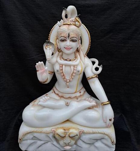 Lord Shiva Marble Statue