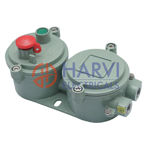 Flameproof Start Stop Push Button Station - Raw Material: Metal