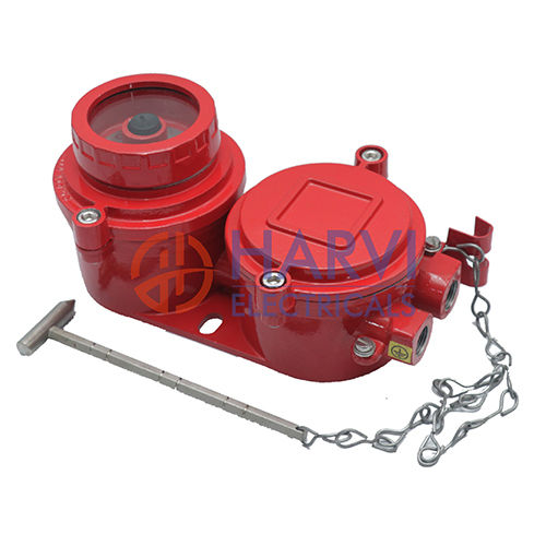 Flameproof Fire Alarm - Raw Material: Metal