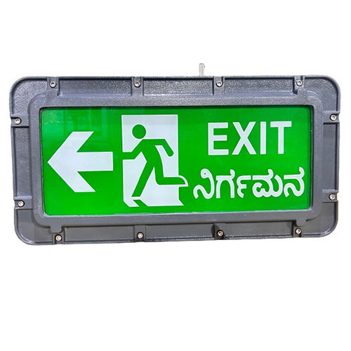 Flameproof Emergency Exit Light