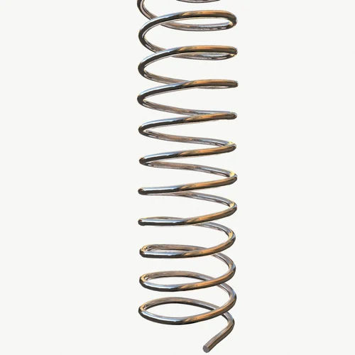 Stainless Steel Spiral Spring - Color: Silver