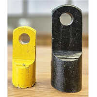 Mild Steel Crusher Eyelet - Mild Steel Material, Round Shape, Yellow and Black Color | Durable, Heavy-Duty Tool with Rust-Resistant Pattern