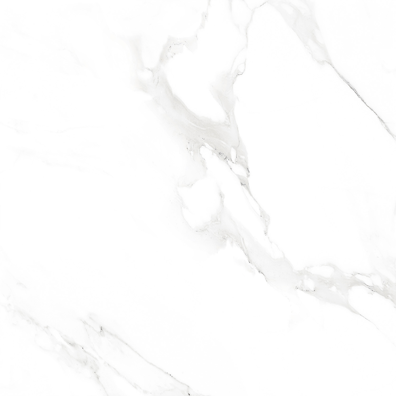 White Statuario Porcelain Floor Tiles ADVIK GREY