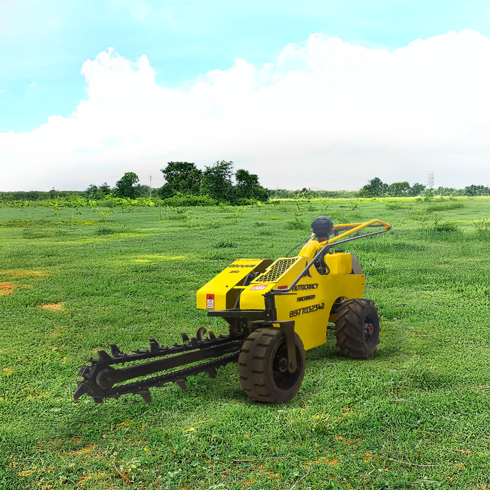 Mini Self Propelled Trencher - Dhruva 100 - Dimension (l*w*h): 2.8 *0.9 *1.1  Meter (m)