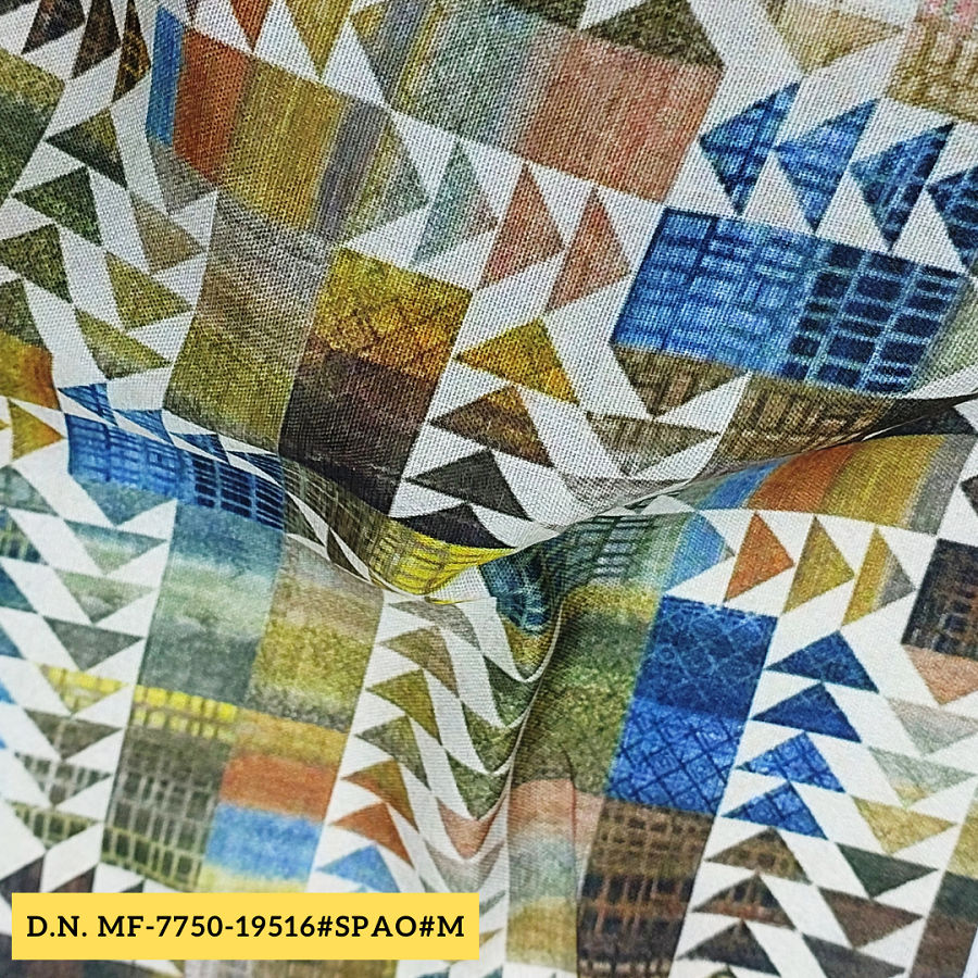 Shop Now Abstract Printed Fabric for Menswear